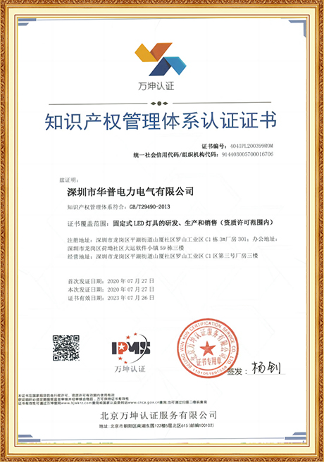 Certificate Of Honor